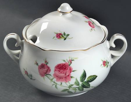 Rose Tureen &  Lid