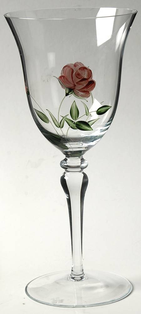Rose Glassware Wine