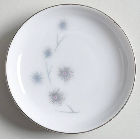 Platinum Star Burst Coaster/Butter Pat