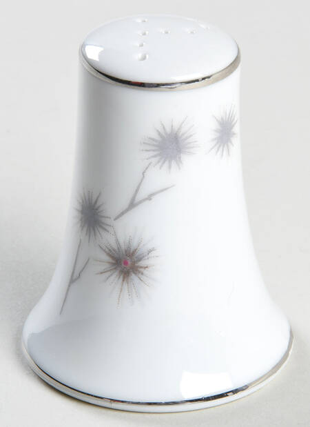 Platinum Star Burst Pepper Shaker by Creative