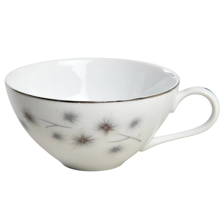 Platinum Star Burst Flat Cup