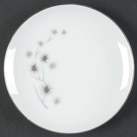 Platinum Star Burst Bread & Butter Plate by Creative