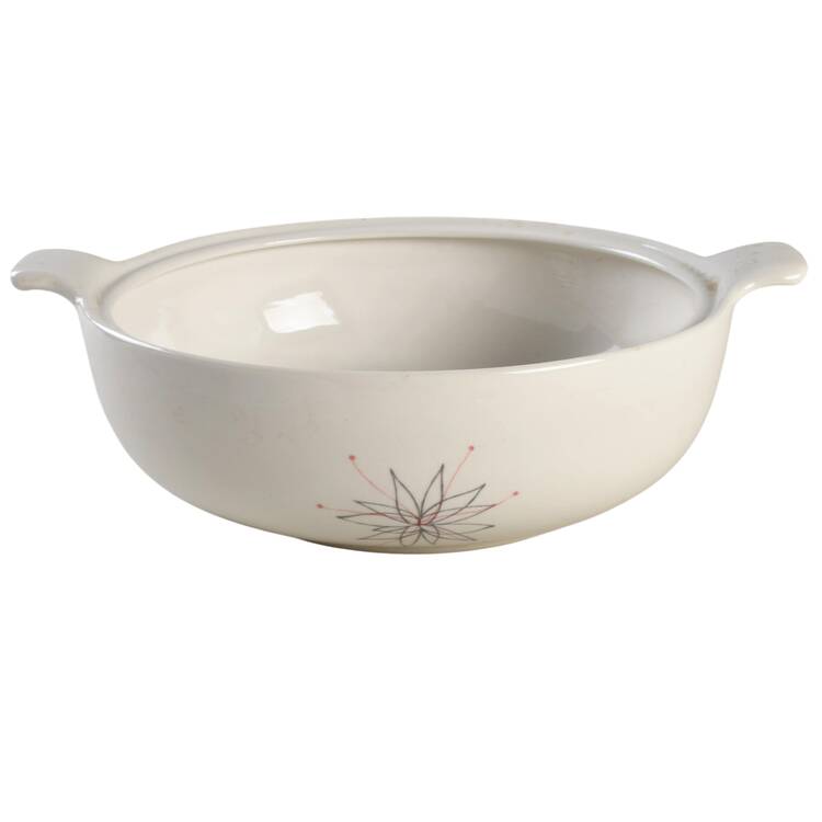 Pink Fancy 2.5 Qt Round Casserole No Lid