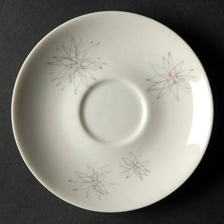 Pink Fancy Saucer for Flat Cup