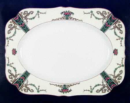 1491 14" Oval Serving Platter