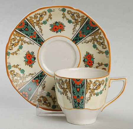 1491 Flat Demitasse Cup & Saucer Set