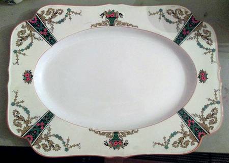 1491 17" Oval Serving Platter