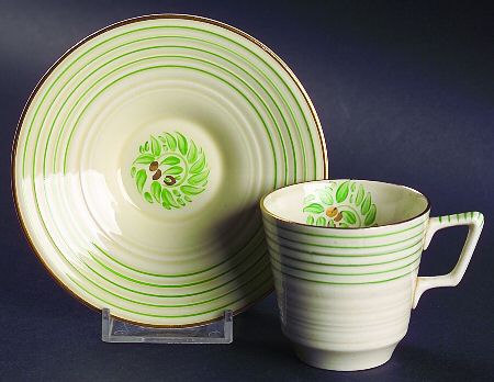 3154 Flat Demitasse Cup & Saucer Set