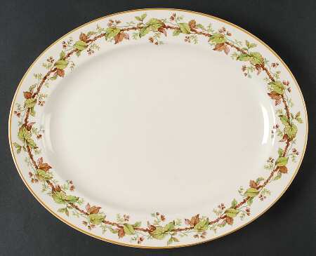 3566 12" Oval Serving Platter