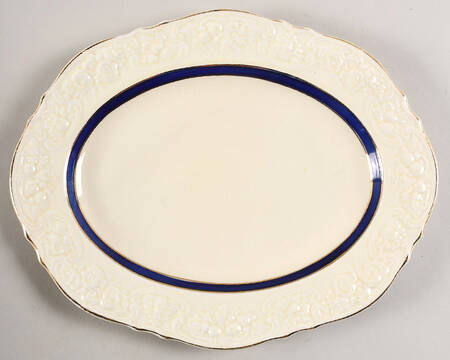 4493 12" Oval Serving Platter