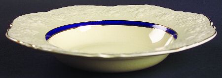 4493 Large Rim Soup Bowl by Crown Ducal