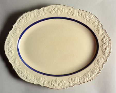 4493 17" Oval Serving Platter