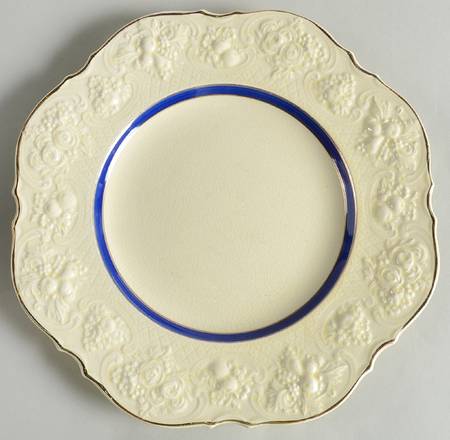 4493 Dinner Plate by Crown Ducal