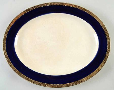 4934 14" Oval Serving Platter