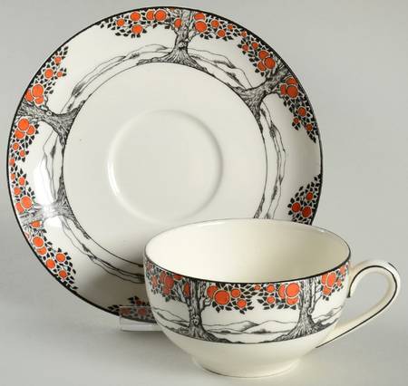 A1211 Flat Cup & Saucer Set