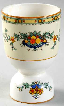 A1476 (Round, Scalloped) Double Egg Cup
