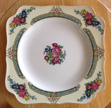 A1487 Square Salad Plate
