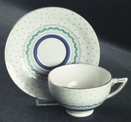 Andover Footed Cup & Saucer Set
