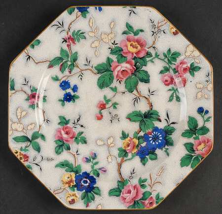 Ascot Luncheon Plate by Crown Ducal