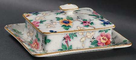 Ascot Rectangular Covered Butter