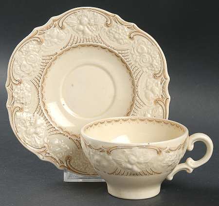 Berkley Flat Cup & Saucer Set