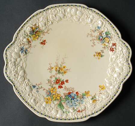 Berkshire Handled Cake Plate
