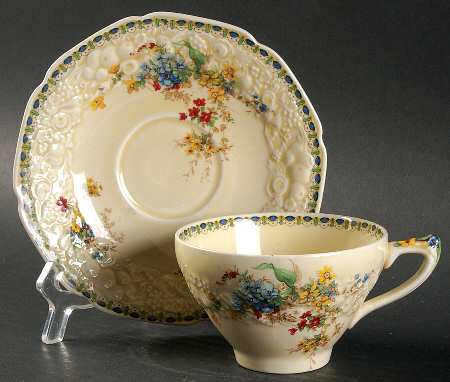 Berkshire Flat Cup & Saucer Set