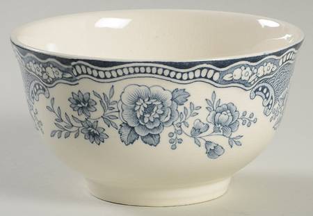 Bristol Dove Grey Cranberry Bowl