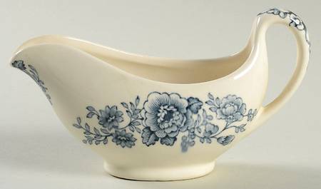Bristol Dove Grey Individual Gravy Boat