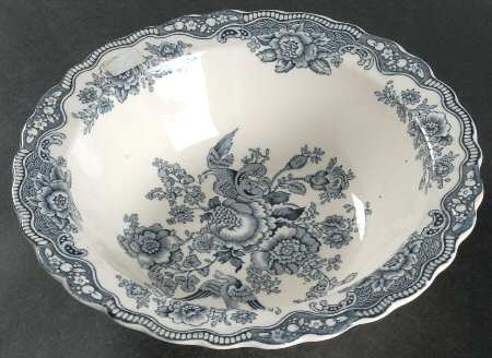 Bristol Dove Grey 8" Round Vegetable Bowl