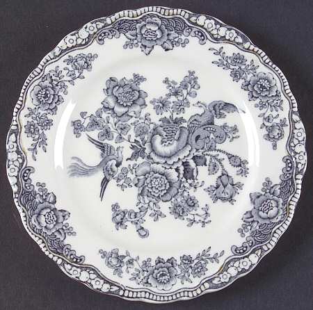 Bristol Dove Grey Bread & Butter Plate