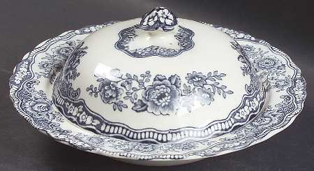 Bristol Dove Grey Round Covered Butter
