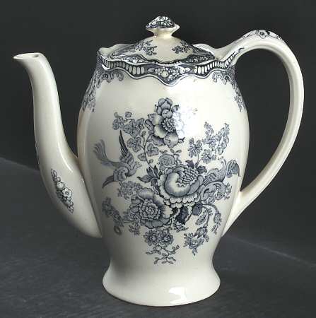 Bristol Dove Grey Coffee Pot & Lid
