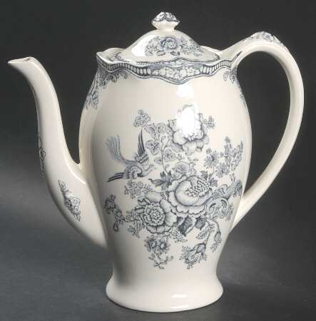 Bristol Dove Grey Coffee Pot & Lid