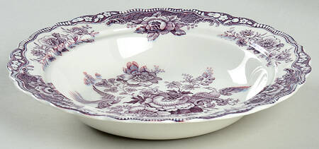 Bristol Mulberry Round Butter No Lid