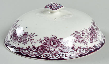 Bristol Mulberry Lid for Round Butter