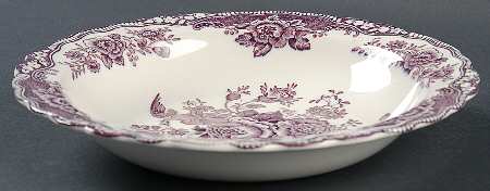 Bristol Mulberry Rim Soup Bowl
