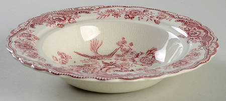 Bristol Pink (Cream) Round Butter No Lid