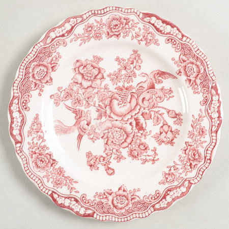 Bristol Pink (Cream) Bread & Butter Plate