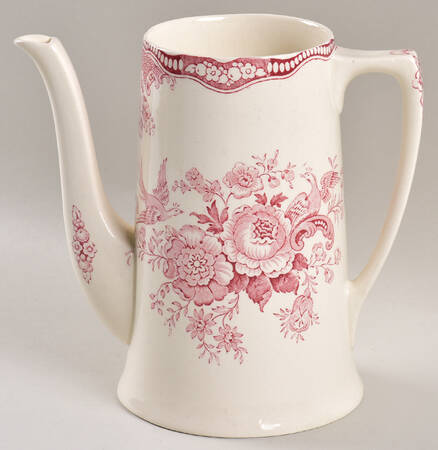 Bristol Pink (Cream) Coffee Pot No Lid