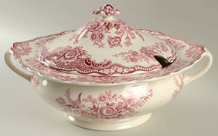 Bristol Pink (Cream) Tureen &  Lid