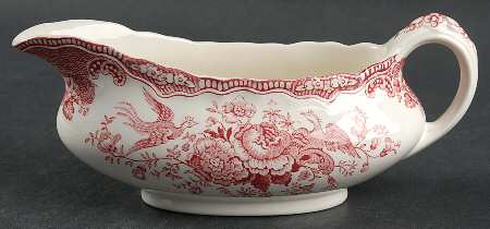 Bristol Pink (Cream) Gravy Boat