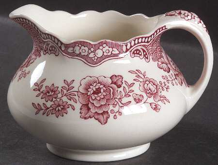 Bristol Pink (Cream) Creamer