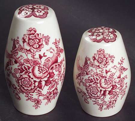 Bristol Pink (Cream) Salt & Pepper Set