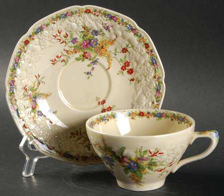 Chatham Flat Cup & Saucer Set