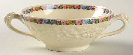 Charm Flat Cream Soup Bowl