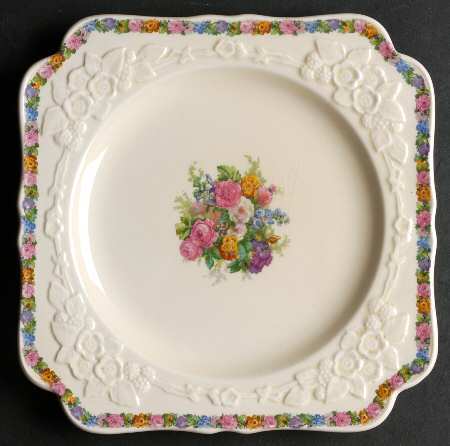 Charm Square Salad Plate
