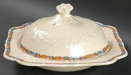 Charm Round Covered Butter