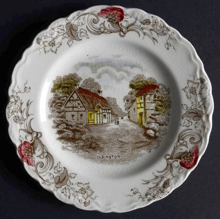 Charming England Bread & Butter Plate