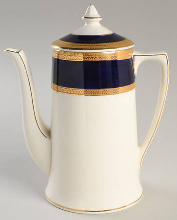Colfax Cobalt Blue Coffee Pot & Lid